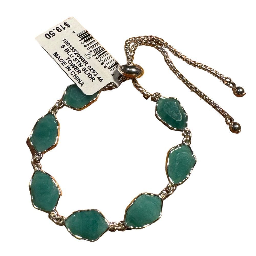 Style & Co Colored Stone Slider Bracelet - Picture 2 of 2